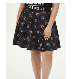 Torrid Harry Potter Skater Skirt